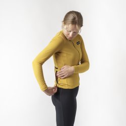 GripGrab Lang&aelig;rmet EXPLR Merinotech-termocykeltr&oslash;je til damer