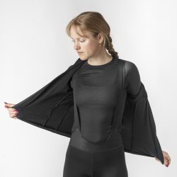 GripGrab Lang&aelig;rmet EXPLR Merinotech-termocykeltr&oslash;je til damer