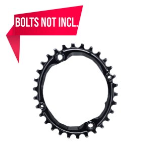 absoluteBLACK Klinge 36T Oval BCD104 1x10/11/12 gear Sort