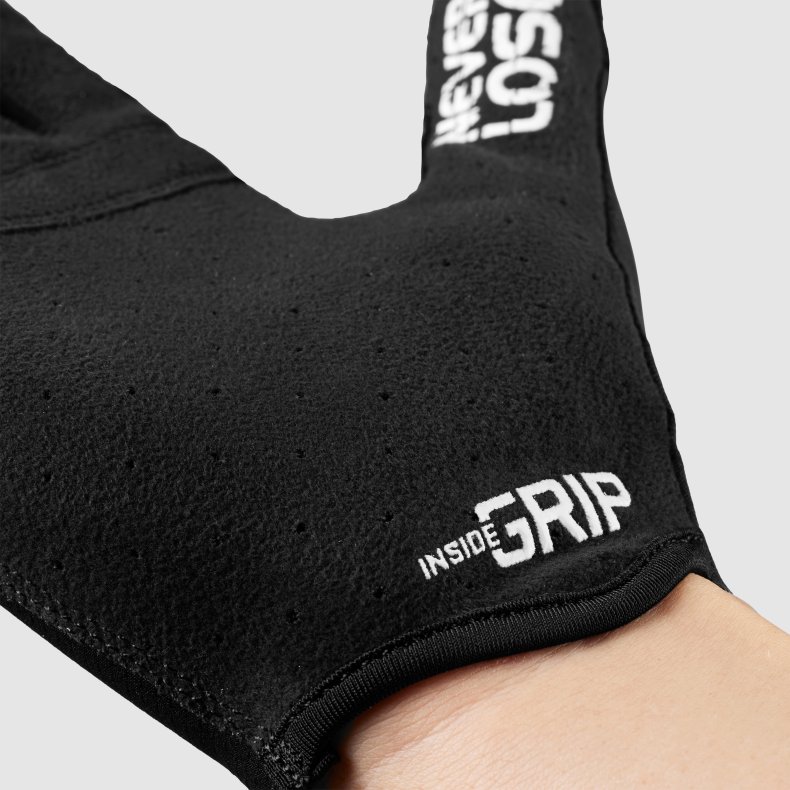 GripGrab Aerolite InsideGrip&trade; Langfingret Sommerhandsker XL - (11) Sort
