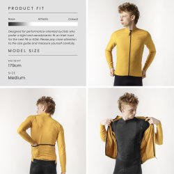 GripGrab Lang&aelig;rmet PACR-termocykeltr&oslash;je