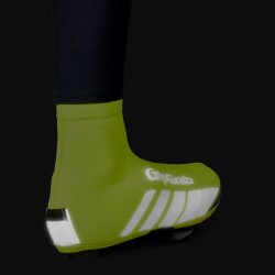 GripGrab RaceThermo Hi-Vis Vandt&aelig;t Vinter Landevejs Skoovertr&aelig;k