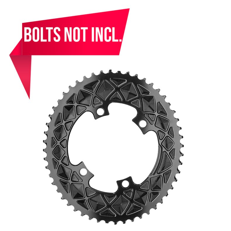 absoluteBLACK Klinge 50T Oval BCD110 Shimano asymmetrisk