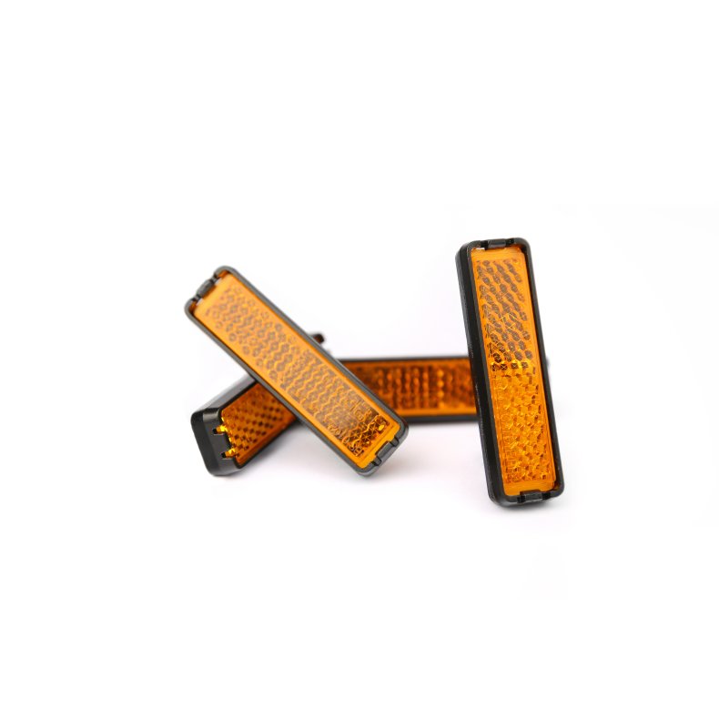 Bikepartner Pedal refleks plug-in 4 stk