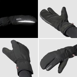 GripGrab Nordic 2 Vindt&aelig;t 'Deep Winter' Lobster Handsker