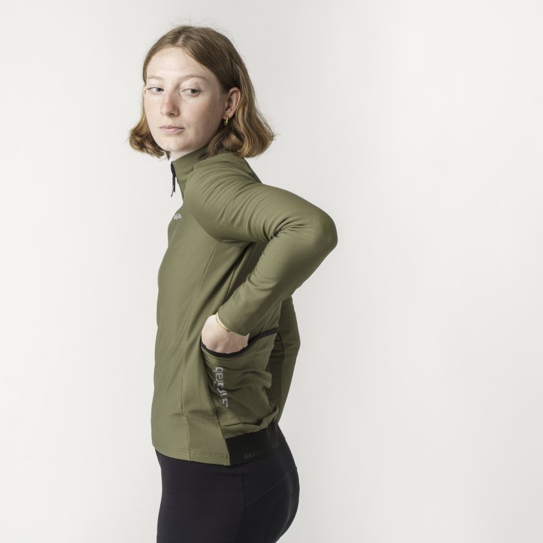 GripGrab Lang&aelig;rmet PACR-termocykeltr&oslash;je til damer